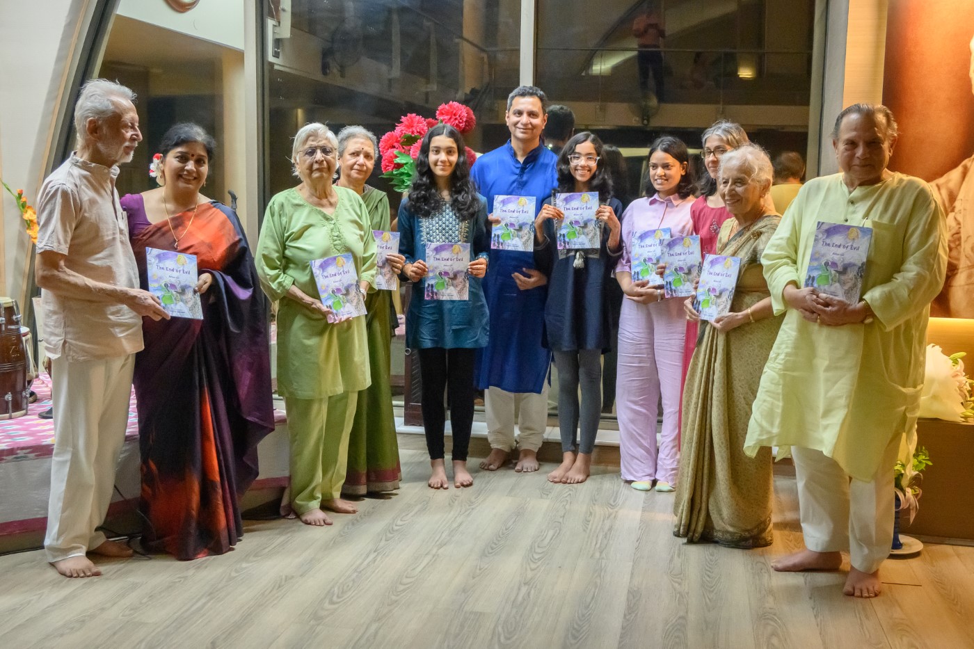 Bhajan Sandhya and release of the book, 'The End of Evil'